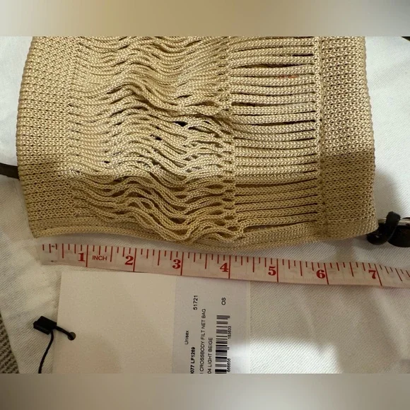 LEMAIRE MINI CROSSBODY FILT NET BAG - Picture 11 of 11